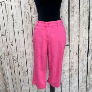 St. John's Bay Capri Hot Pink Size 12